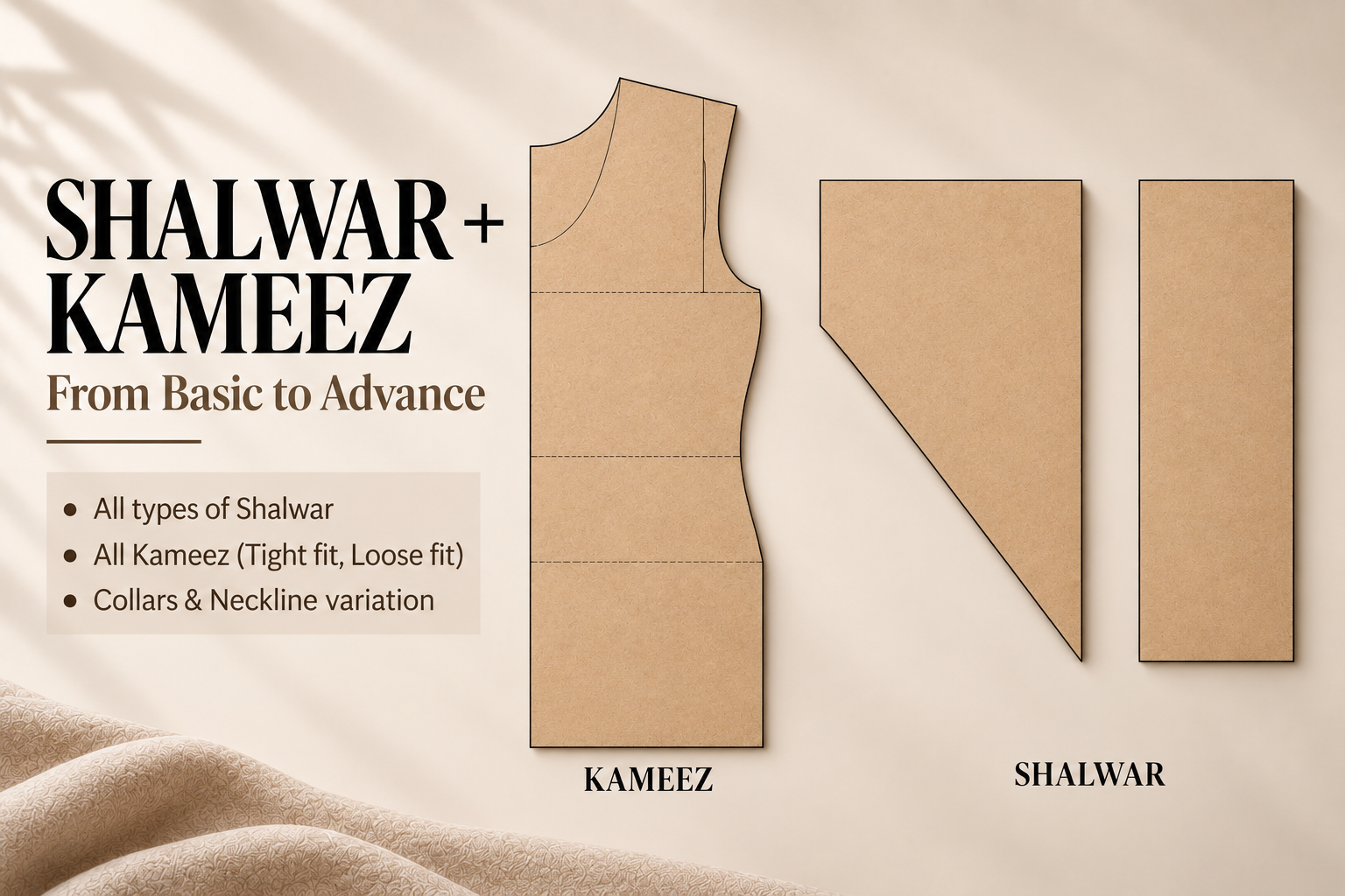 Kameez + Shalwar
