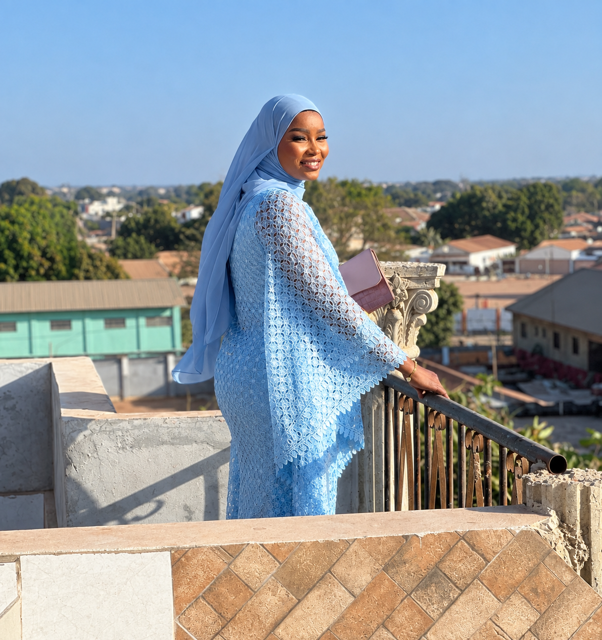 Blue occasionwear back student project