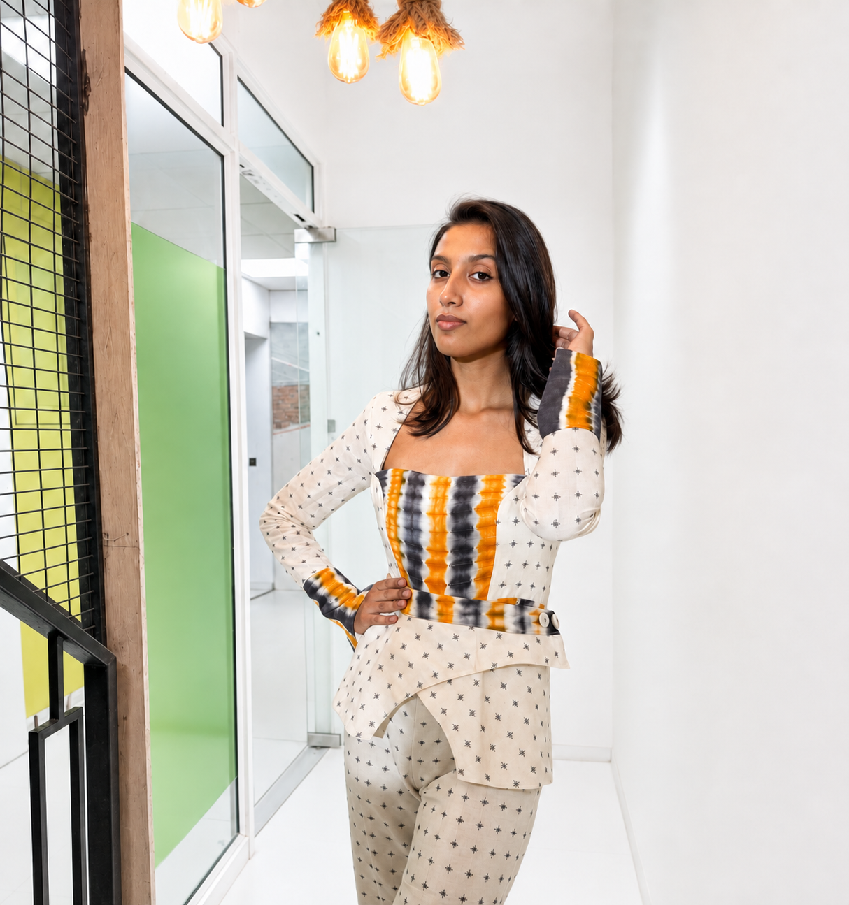 Printed suit detail student project